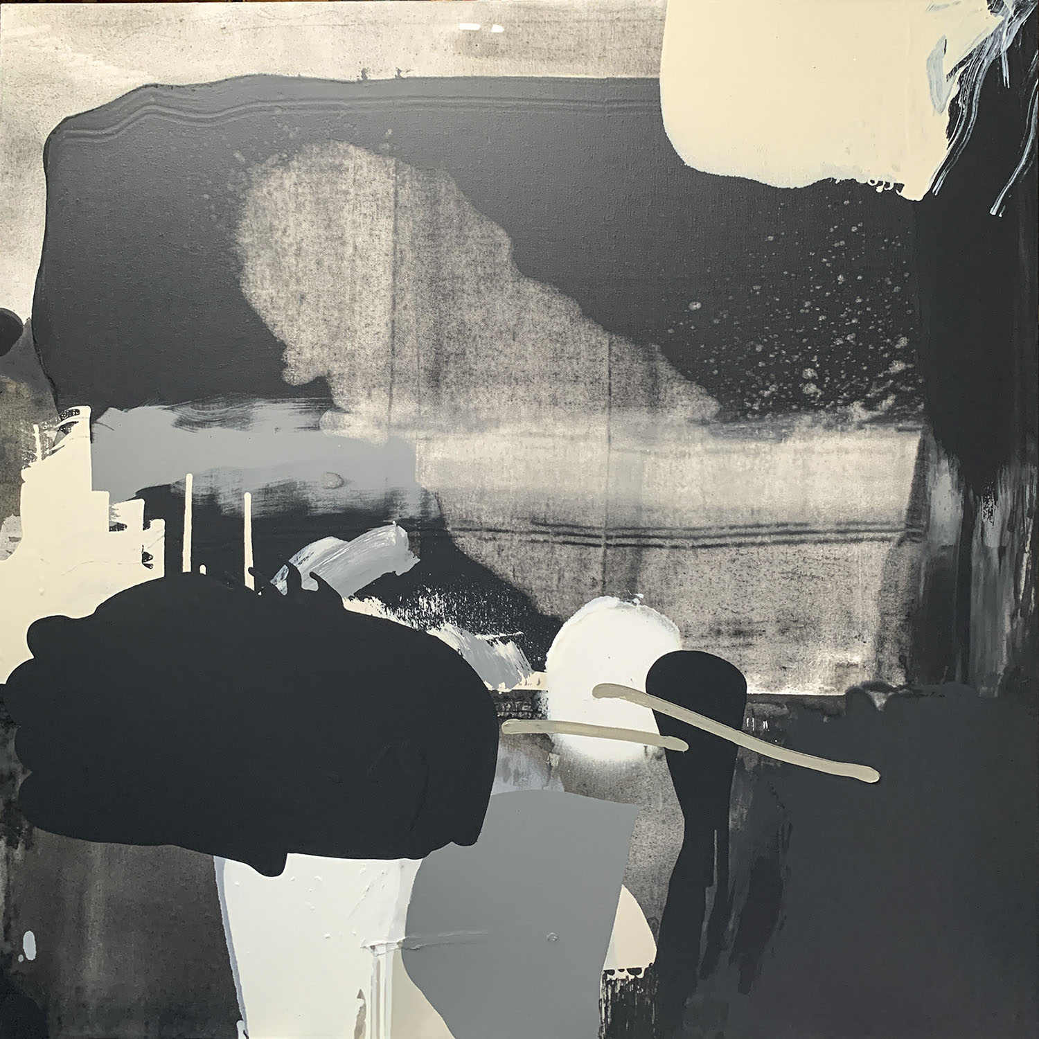 Obra "Paisaje en ruinas III" Sandra Asenjo